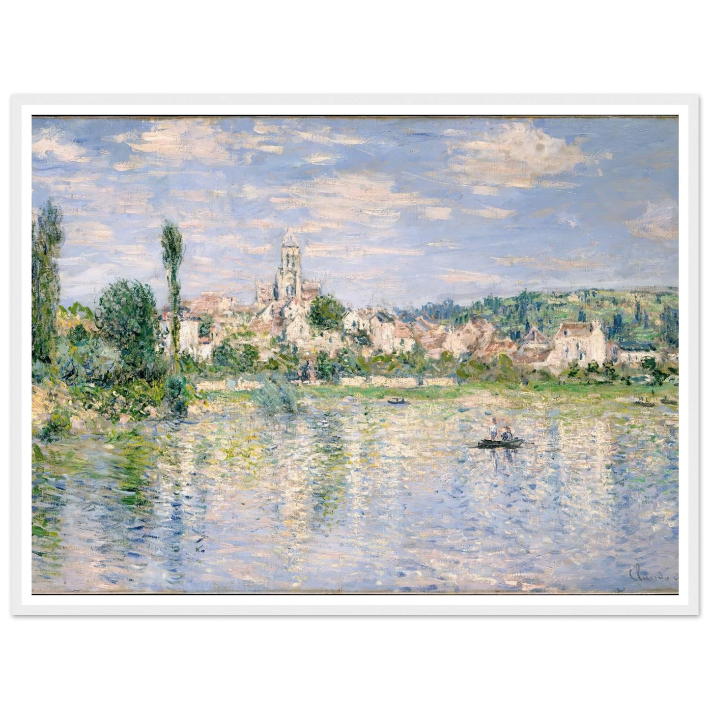 Vétheuil in Summer (1880) Art Print | Claude Monet-Quipham Collections
