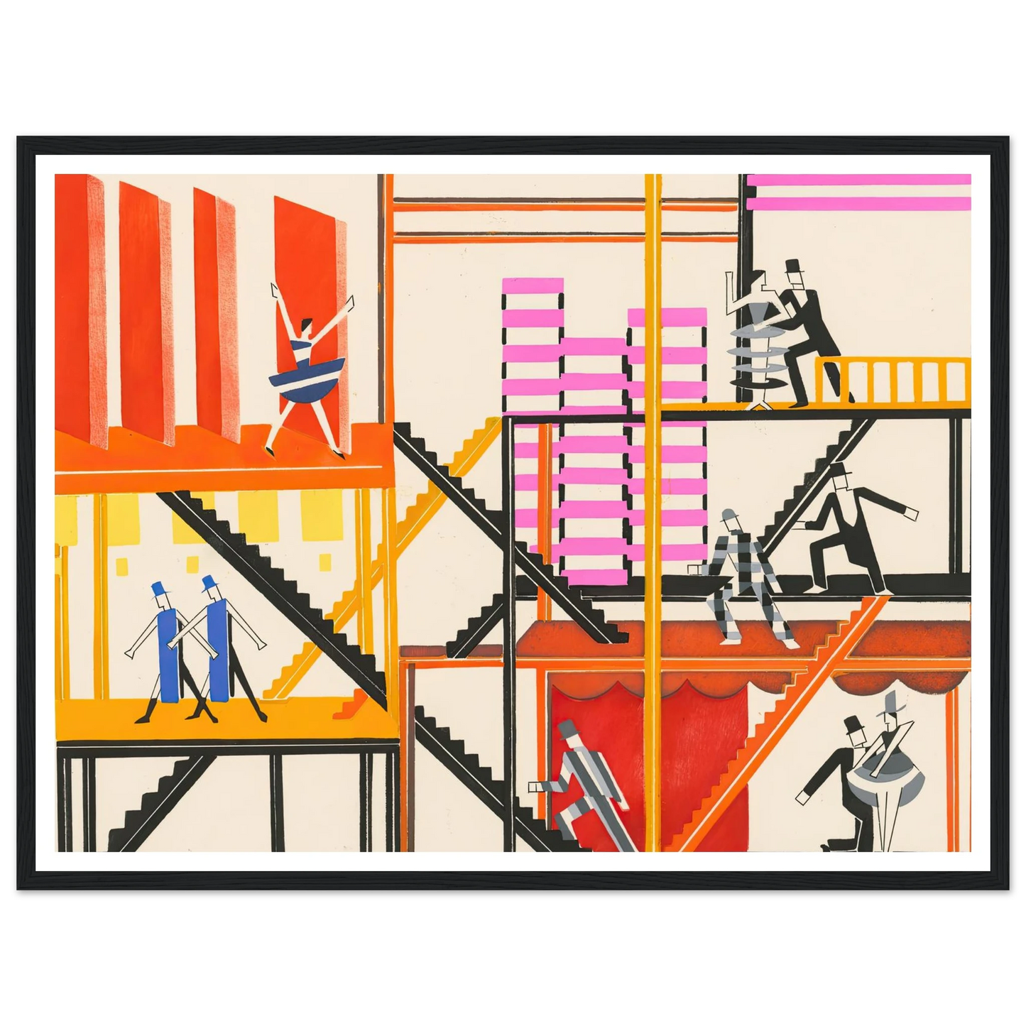Maquettes dé Théatre 4 Art Print | Alexandra Exter-Quipham Collections