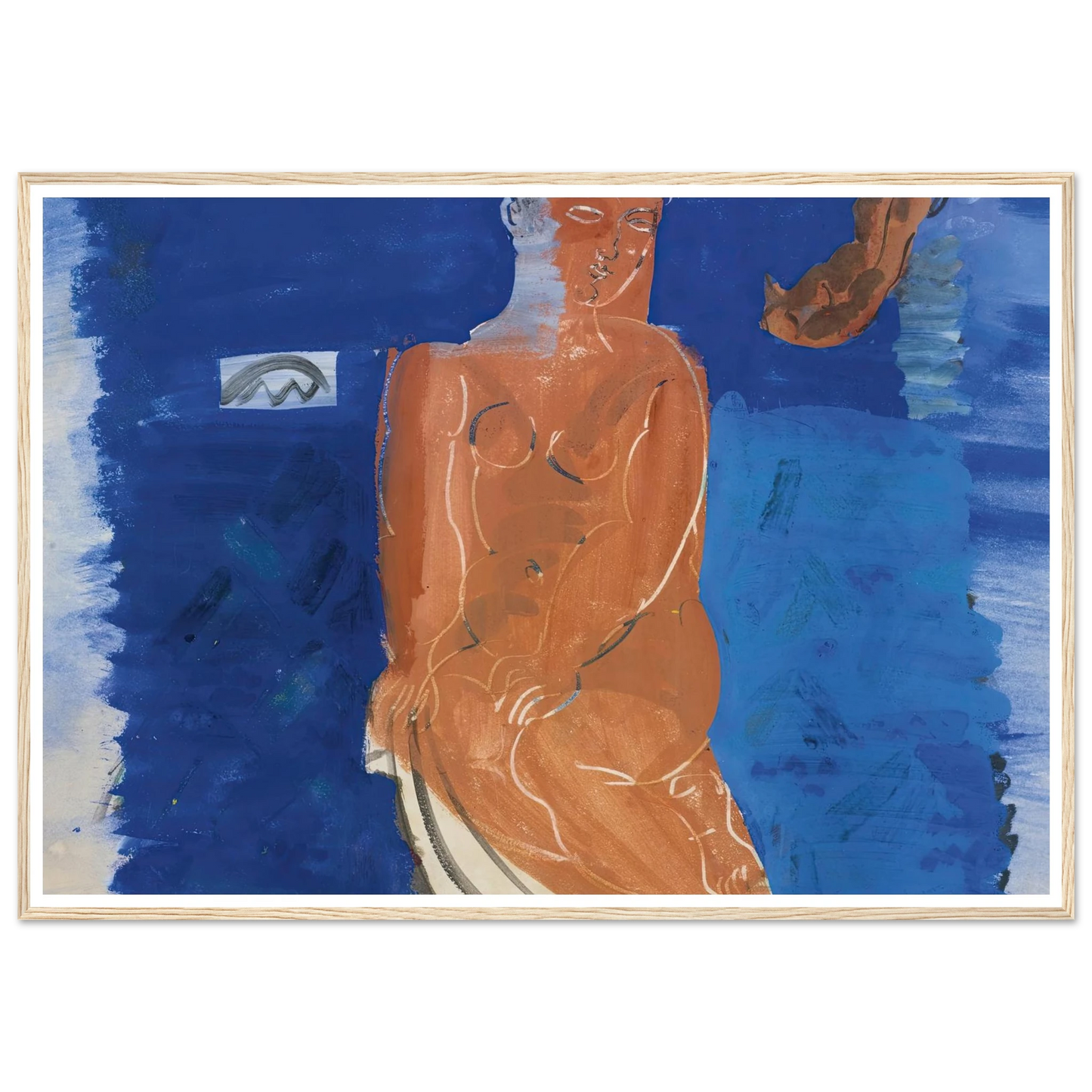 Amphitrite (circa 1925-1938) Art Print | Raoul Dufy-Quipham Collections