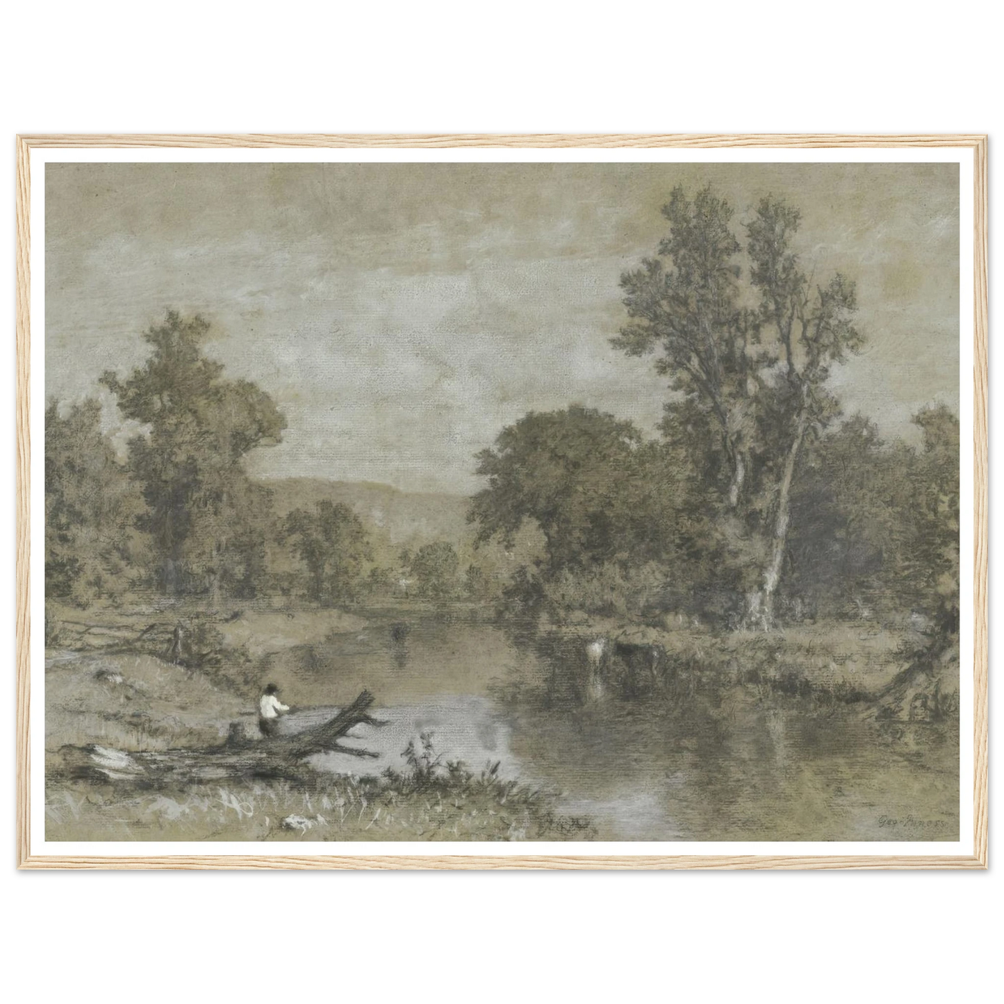 Milton, New York (ca. 1856) Art Print | George Inness-Quipham Collections