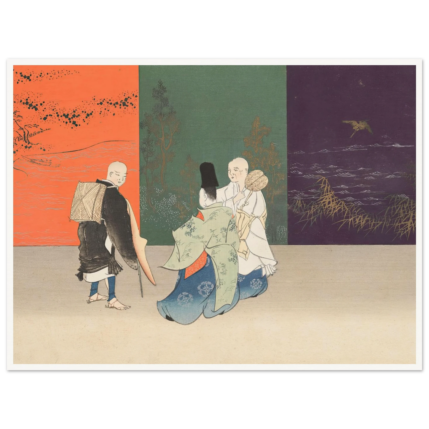A Thousand Grasses Pl.13 (1900) Art Print | Kamisaka Sekka-Quipham Collections
