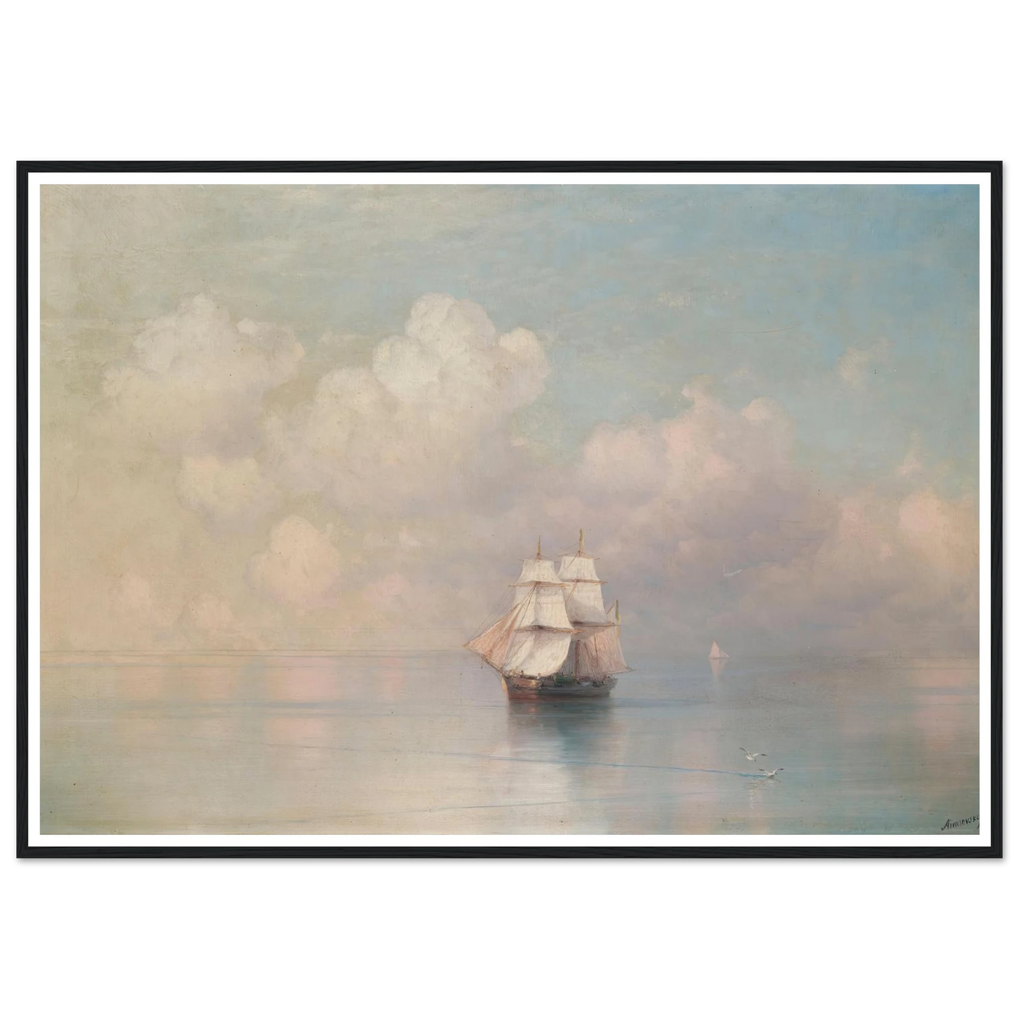 Calm Seas Art Print | Ivan Konstantinovich Aivazovsky-Quipham Collections