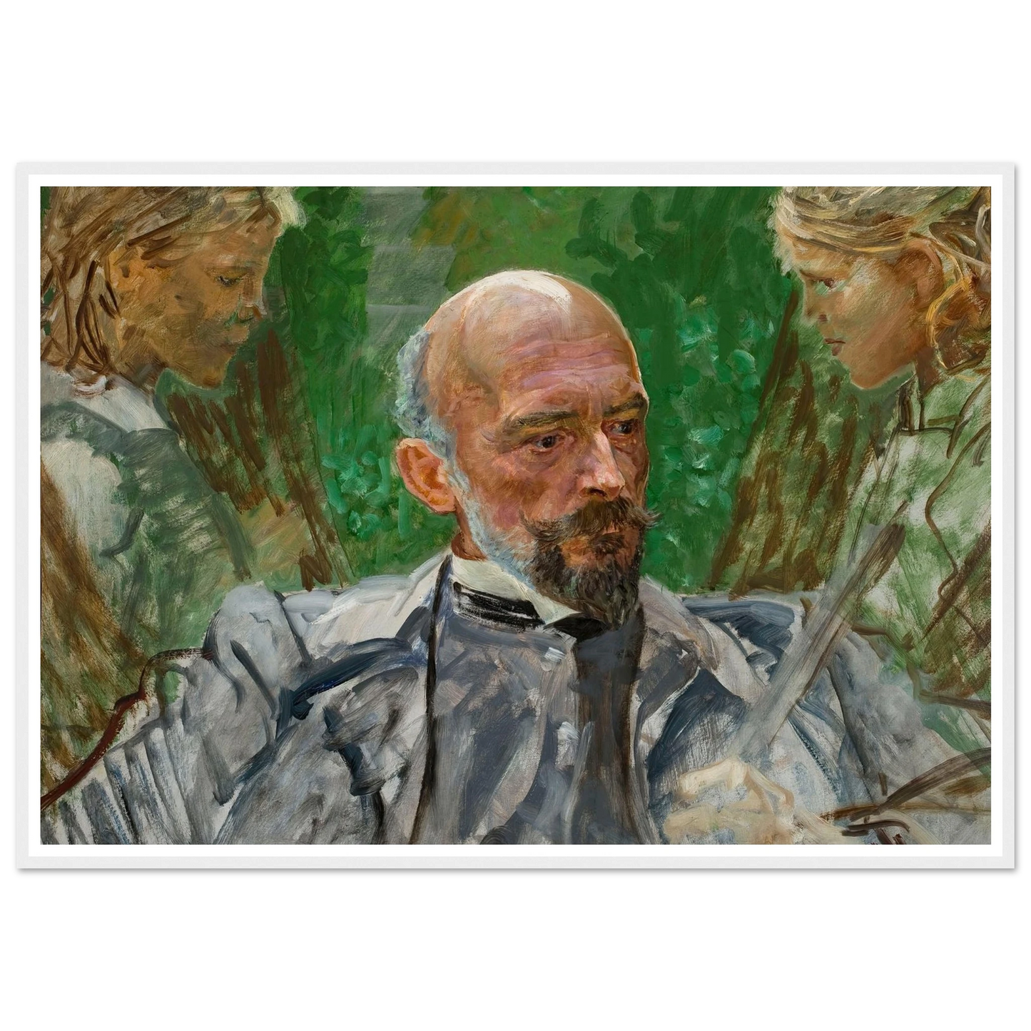 Artist and muses Art Print | Jacek Malczewski-Quipham Collections