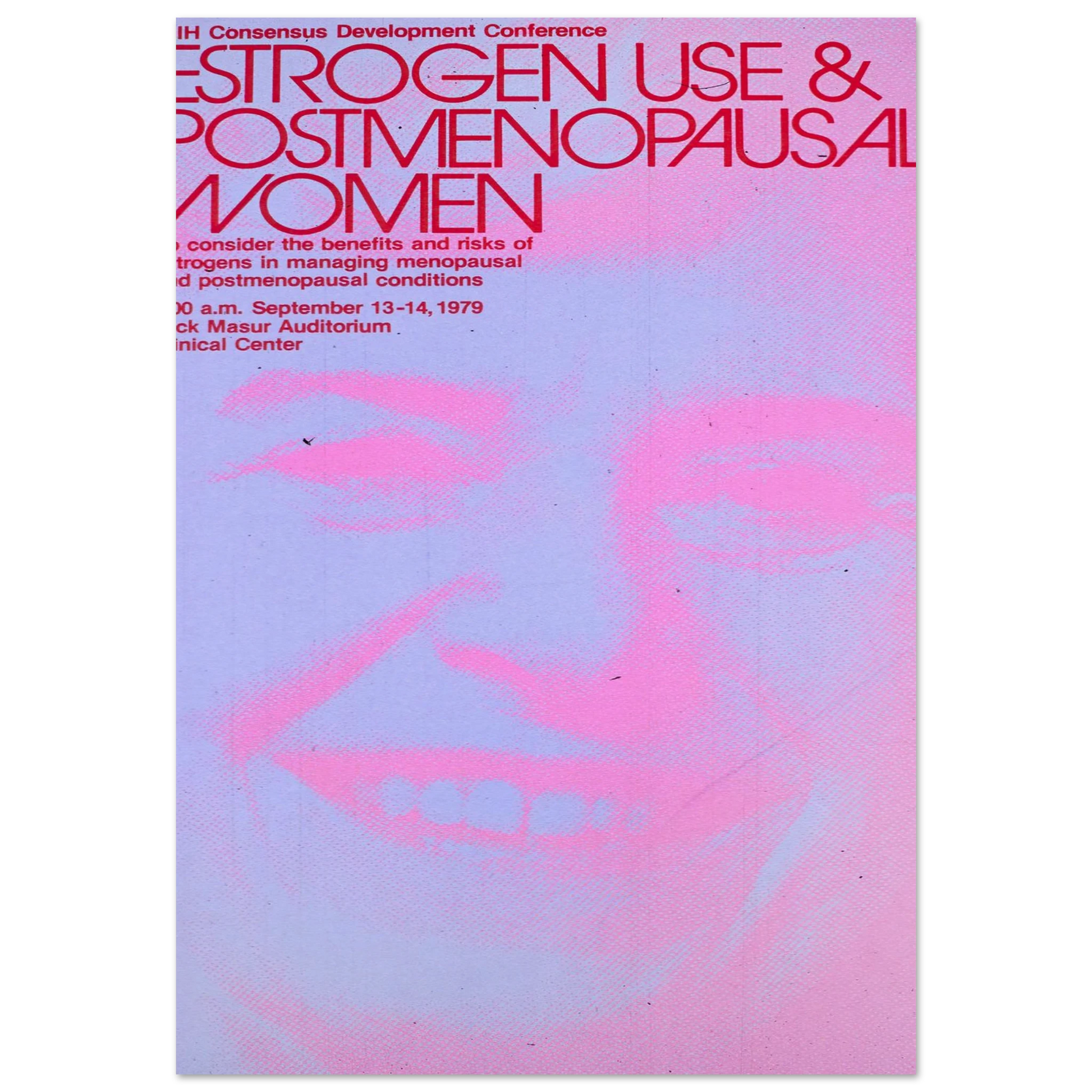 Estrogen use and postmenopausal women (1979) Art Print | National Institutes of Health-Quipham Collections