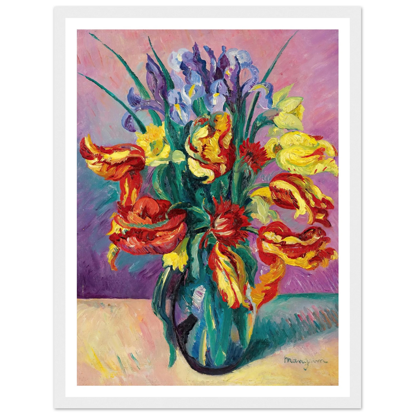 Tulipes Perroquet (1916) Art Print | Henri Manguin-Quipham Collections