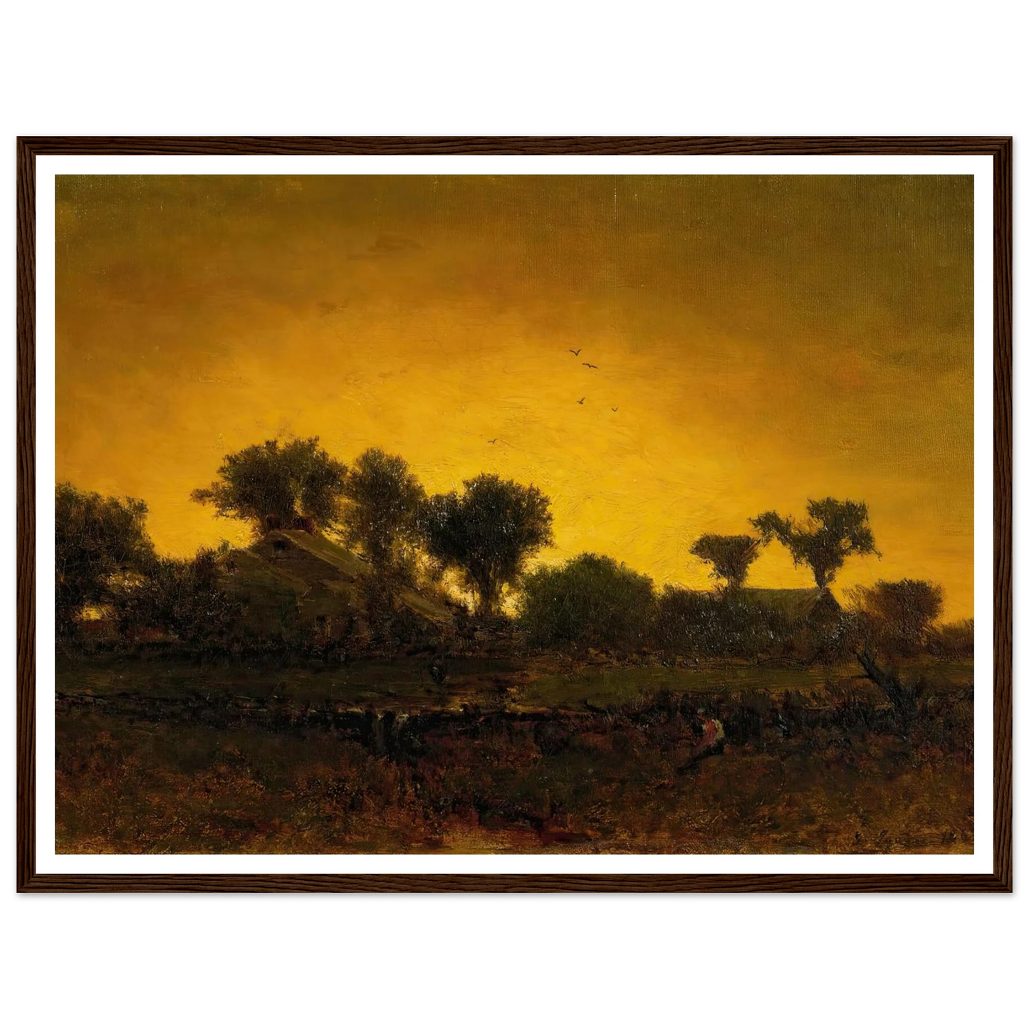 Light Triumphant (1862) Art Print | George Inness-Quipham Collections