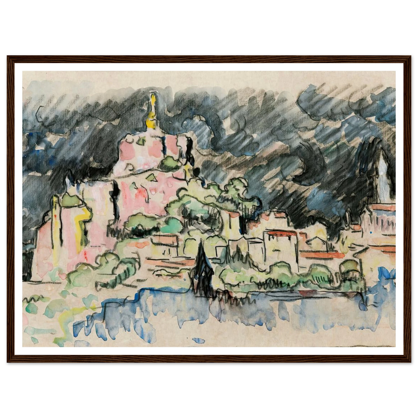Le Puy-En-Velay, Ciel D’orage Art Print | Paul Signac-Quipham Collections