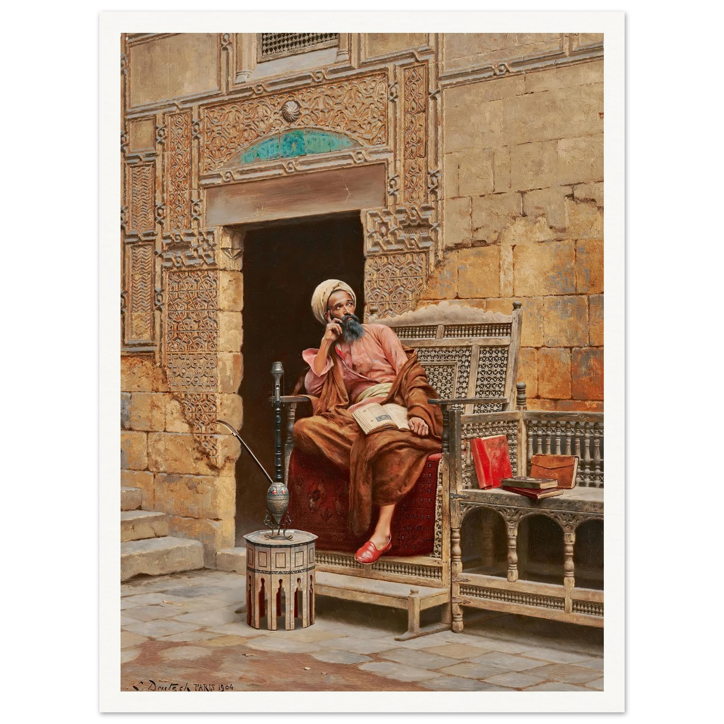 The Scribe (1904) Art Print | Ludwig Deutsch-Quipham Collections