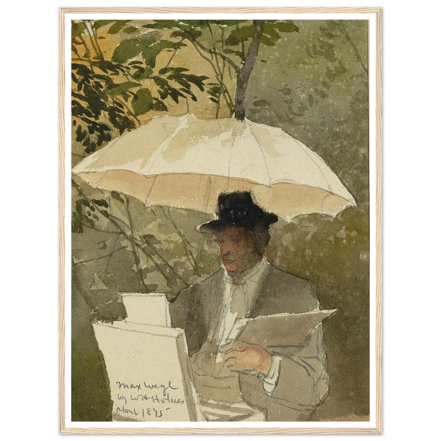 Max Weyl (ca. 1875) Art Print | William Henry Holmes-Quipham Collections