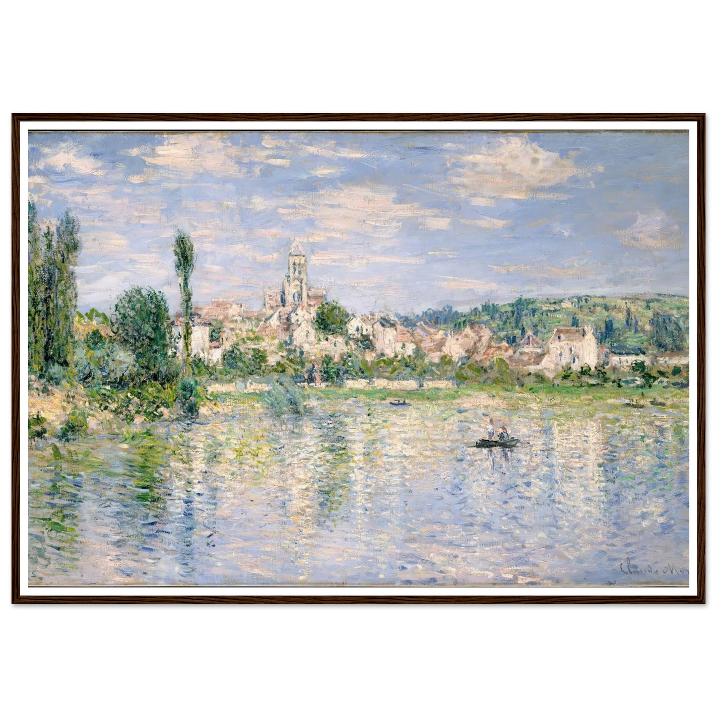 Vétheuil in Summer (1880) Art Print | Claude Monet-Quipham Collections