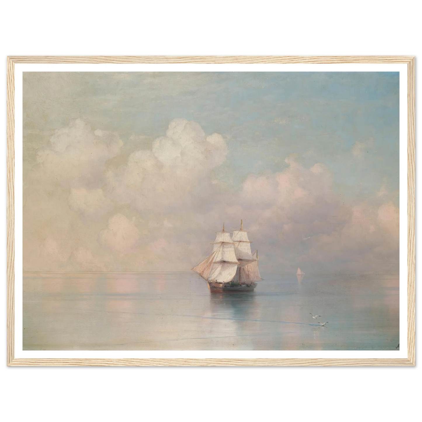 Calm Seas Art Print | Ivan Konstantinovich Aivazovsky-Quipham Collections