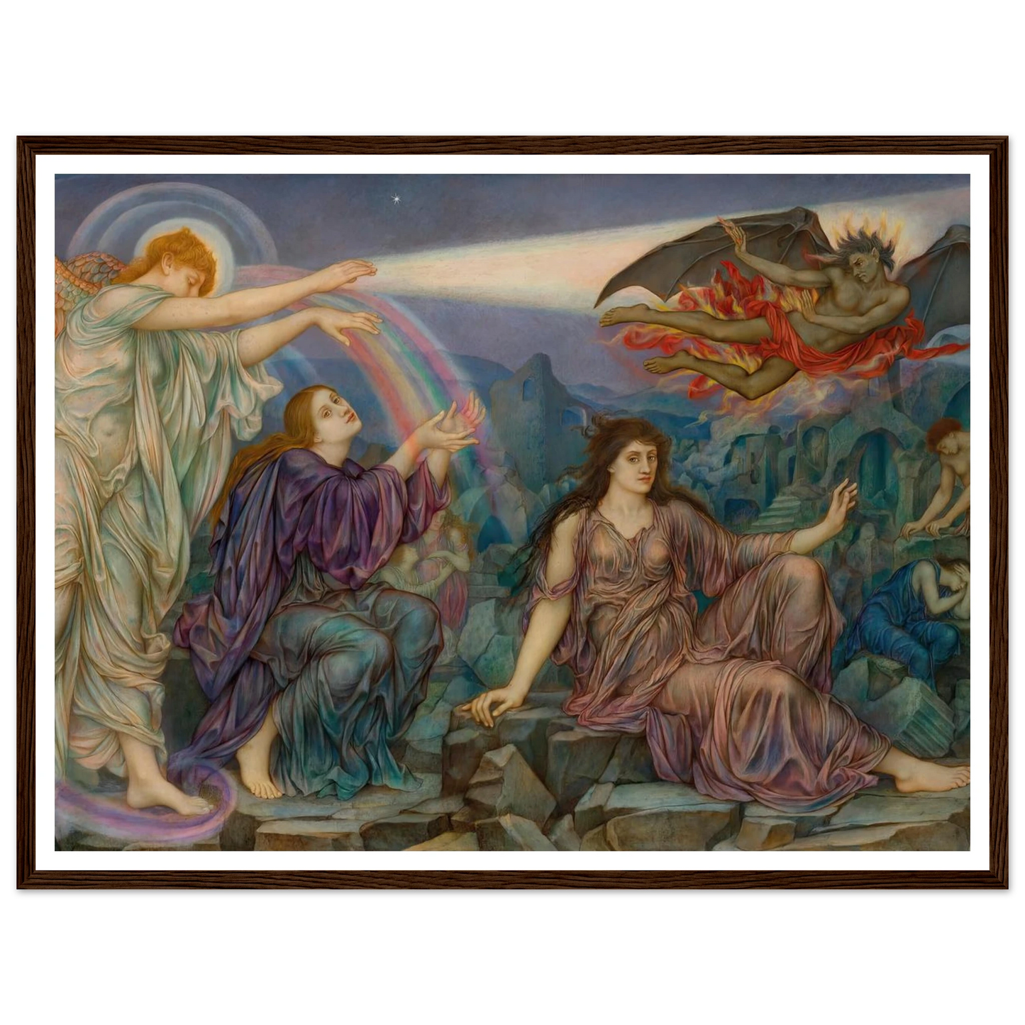 The Search-Light Art Print | Evelyn de Morgan-Quipham Collections