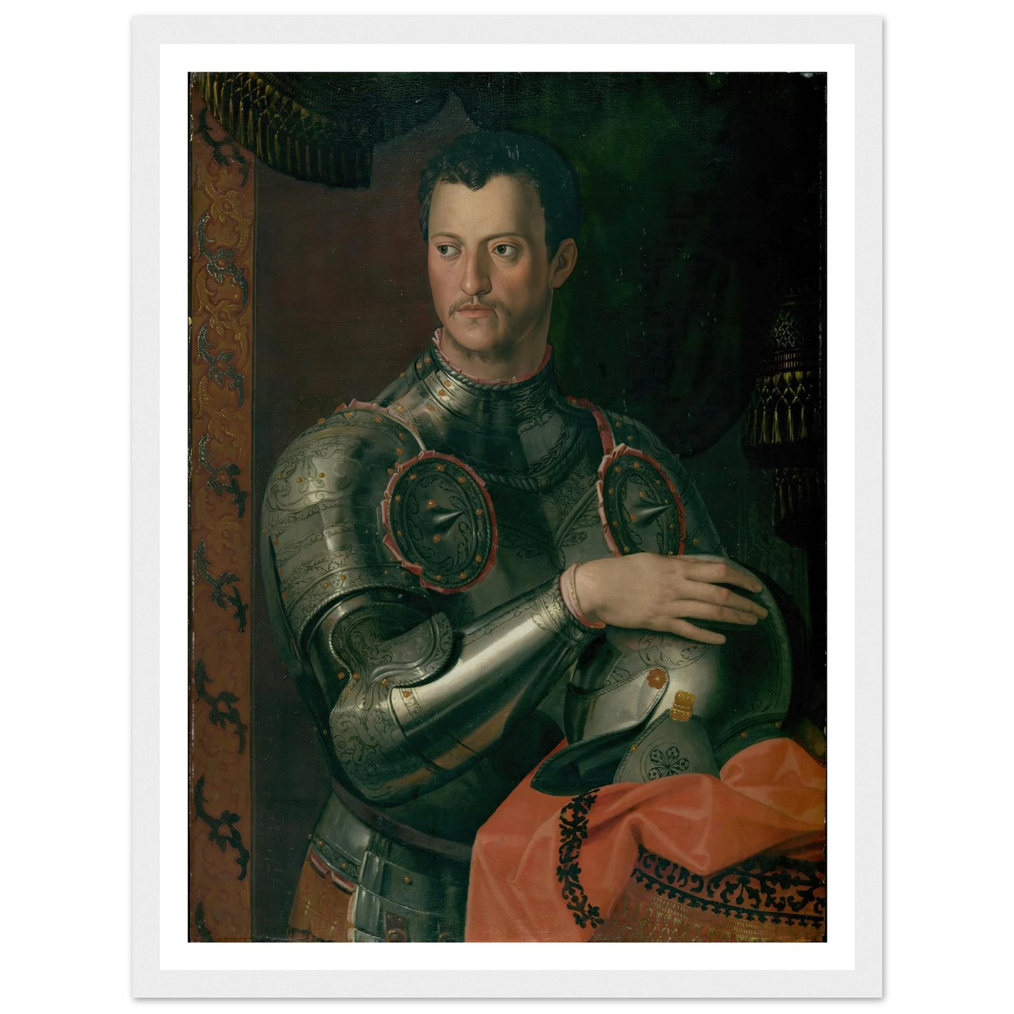 Cosimo I De’ Medici (1519–1574) Art Print | Agnolo Bronzino-Quipham Collections