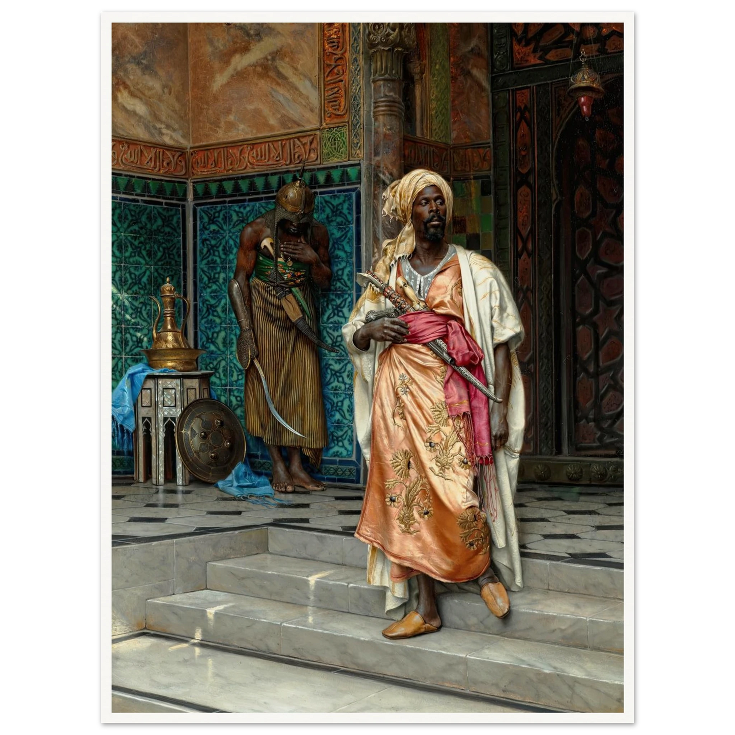 The Answer (1883) Art Print | Ludwig Deutsch-Quipham Collections