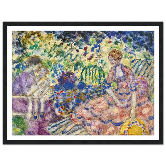 Breakfast in the Garden (1916) Art Print | Frederick Carl Frieseke-Quipham Collections