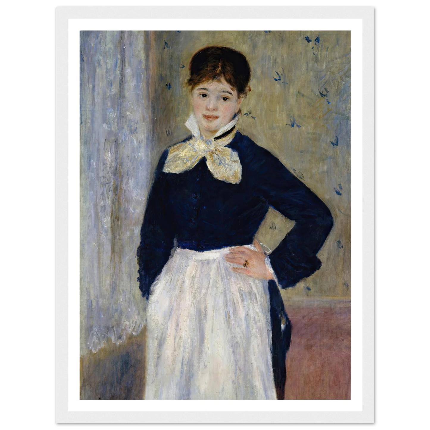 A Waitress at Duval’s Restaurant (ca. 1875) Art Print | Pierre Auguste Renoir-Quipham Collections