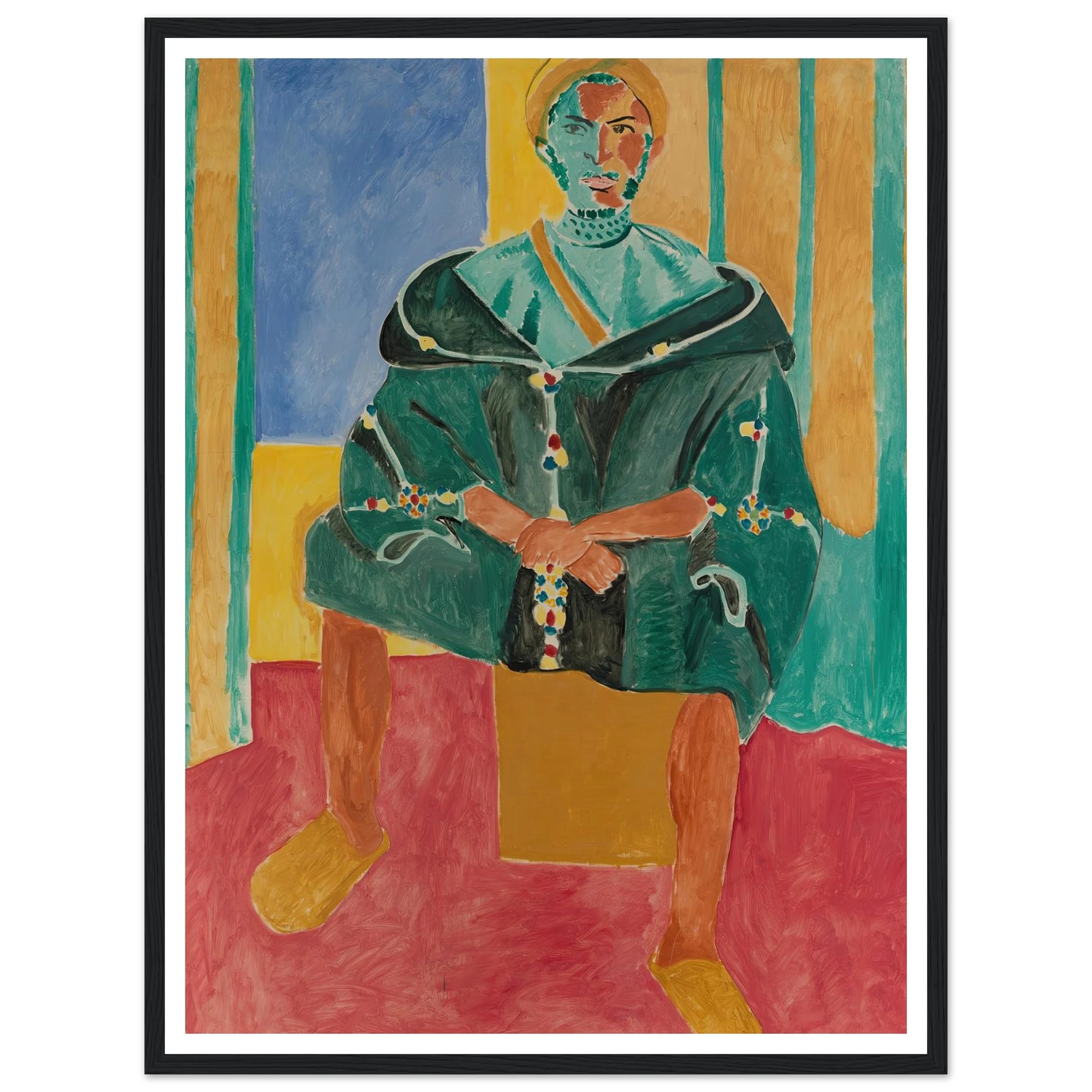 Seated Riffian (Le Rifain assis) (1912) Art Print | Henri Matisse-Quipham Collections