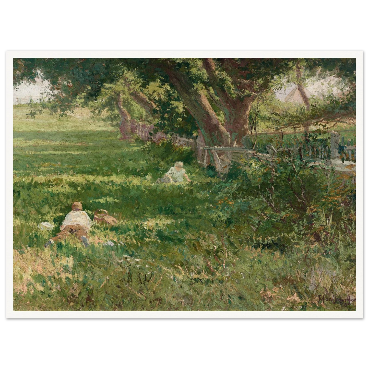 Springtime (1901) Art Print | Julian Onderdonk-Quipham Collections