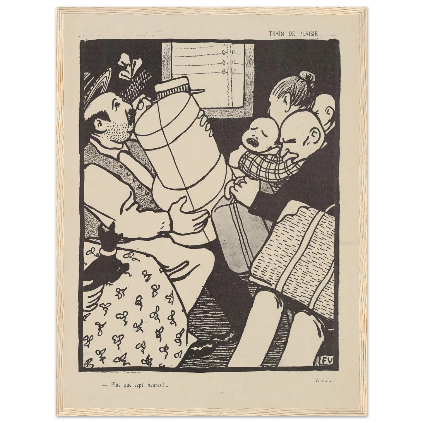 13 septembre 1903 Art Print | Felix Vallotton-Quipham Collections
