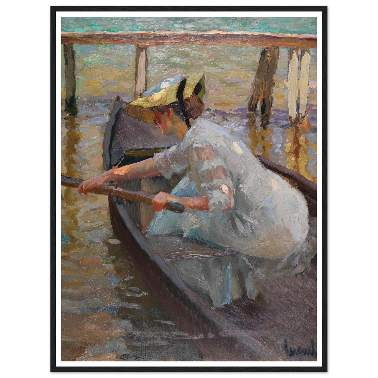 Evening trip (1920) Art Print | Edward Cucue-Quipham Collections