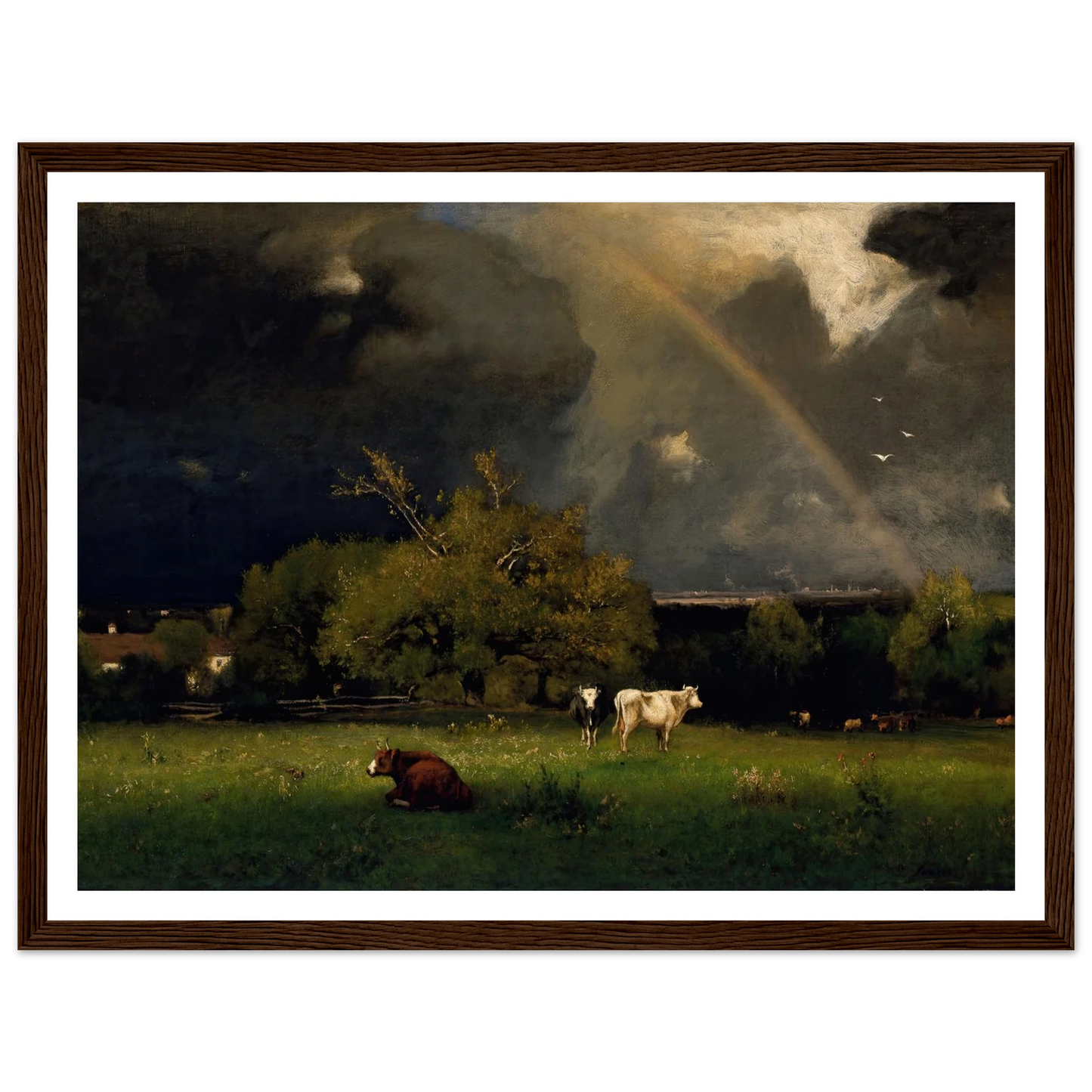 The Rainbow Art Print | George Inness-Quipham Collections