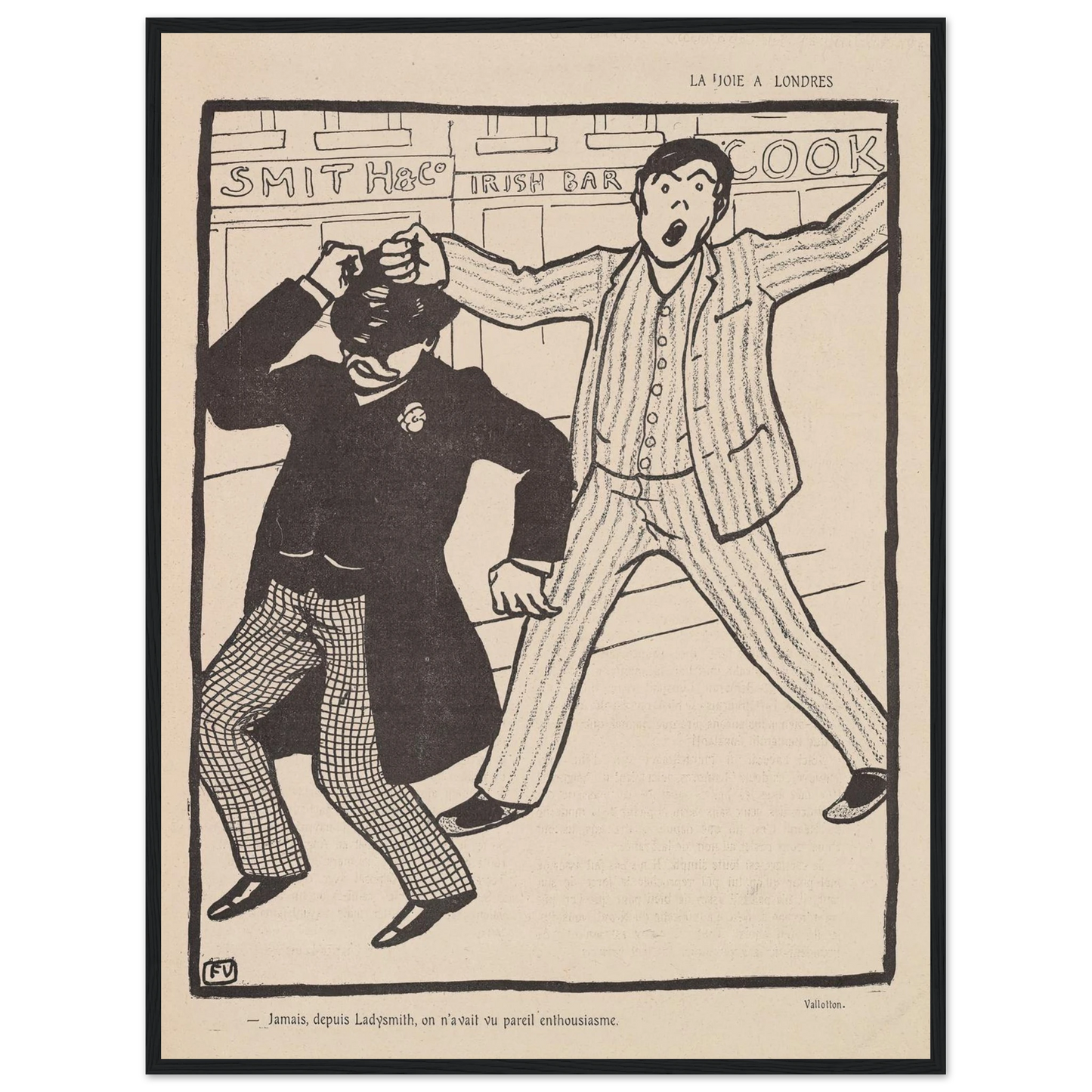 18 juillet 1903 Art Print | Felix Vallotton-Quipham Collections