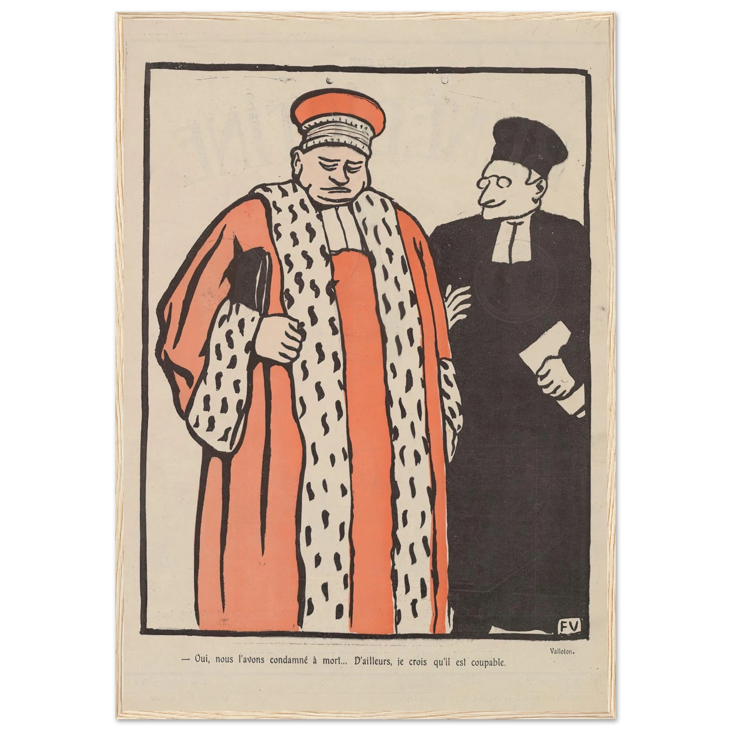 29 septembre 1903 Art Print | Felix Vallotton-Quipham Collections