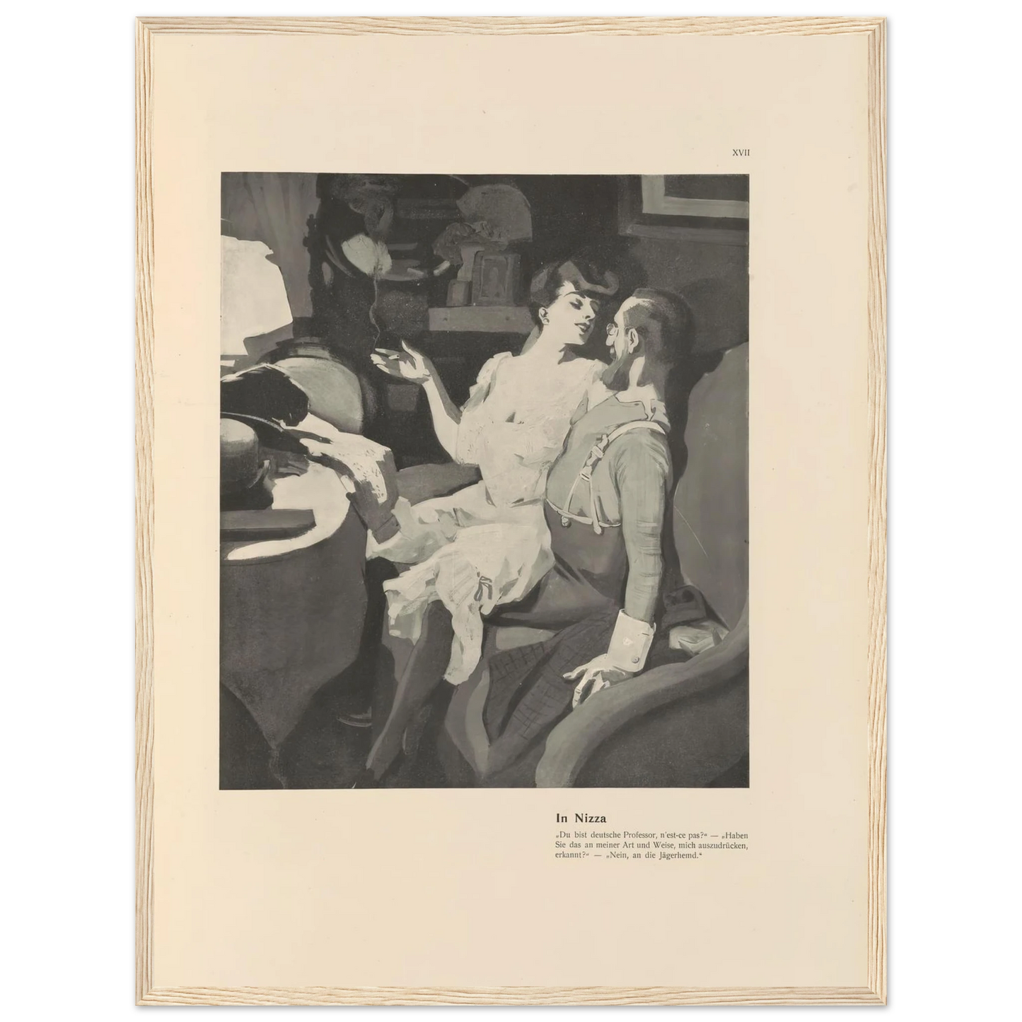 In Nizza (1908) Art Print | Ferdinand Freiherr von Reznicek-Quipham Collections