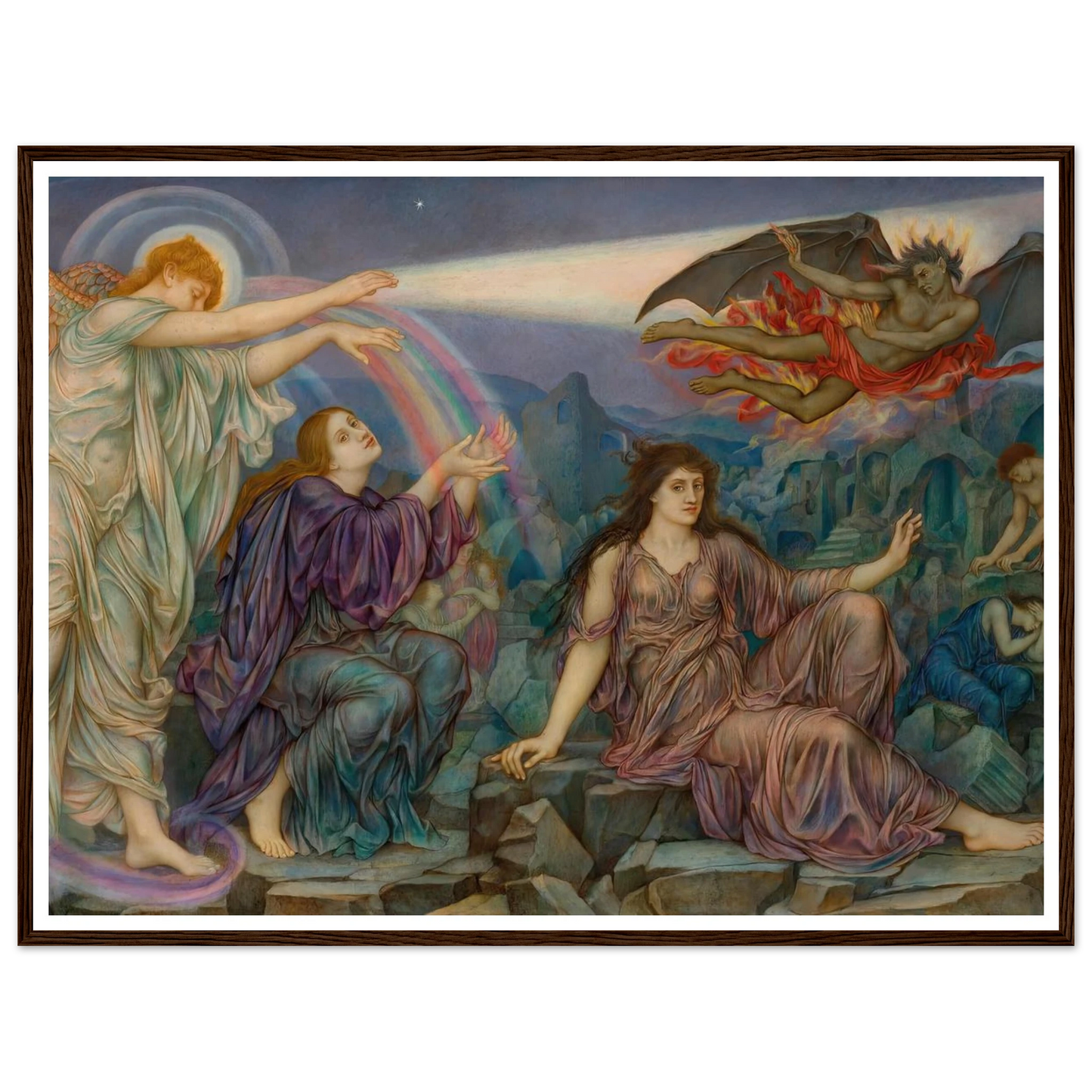 The Search-Light Art Print | Evelyn de Morgan-Quipham Collections