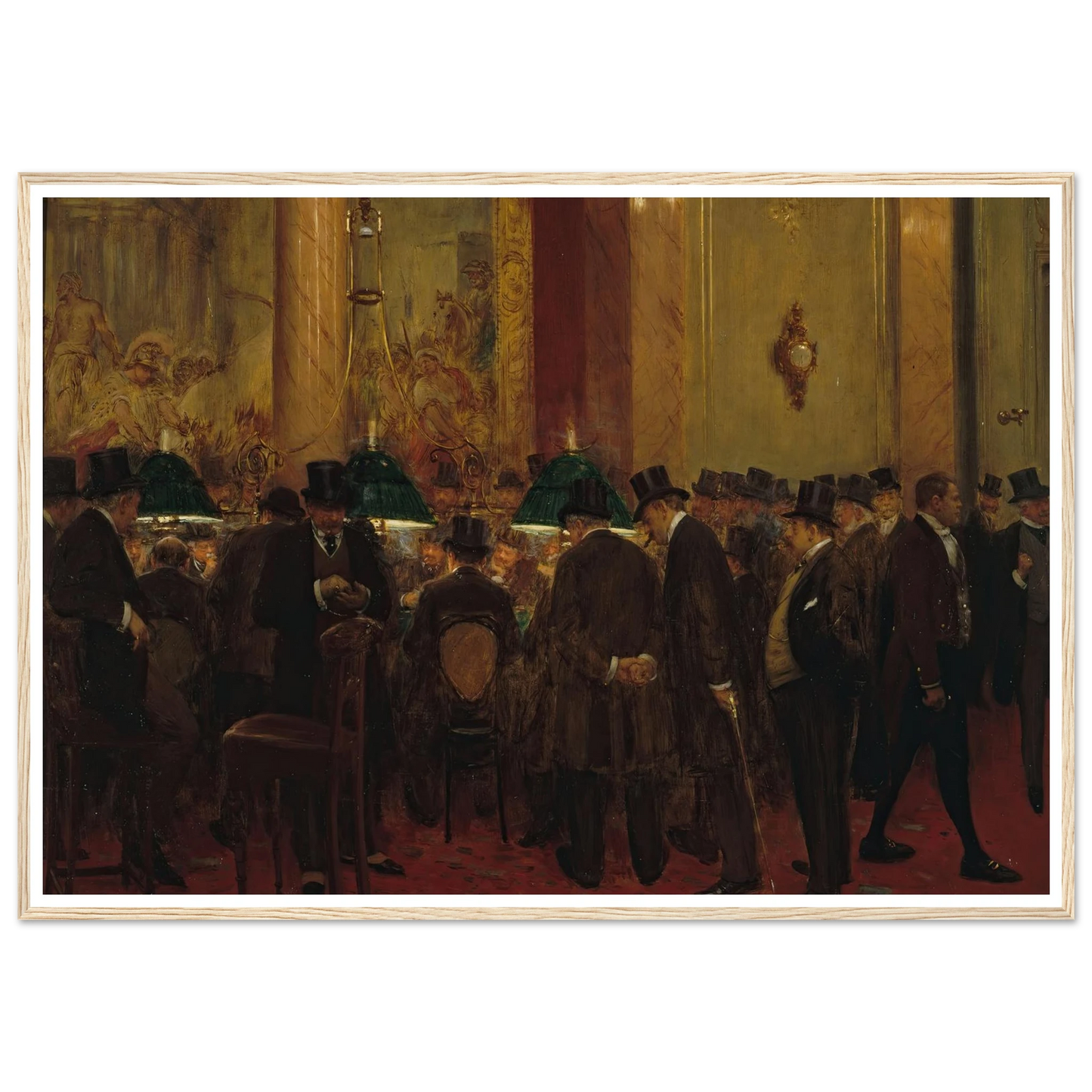 Au cercle (1908) Art Print | Jean Beraud-Quipham Collections