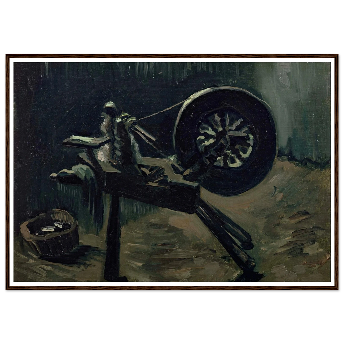 Bobbin winder (1885) Art Print | Vincent van Gogh-Quipham Collections