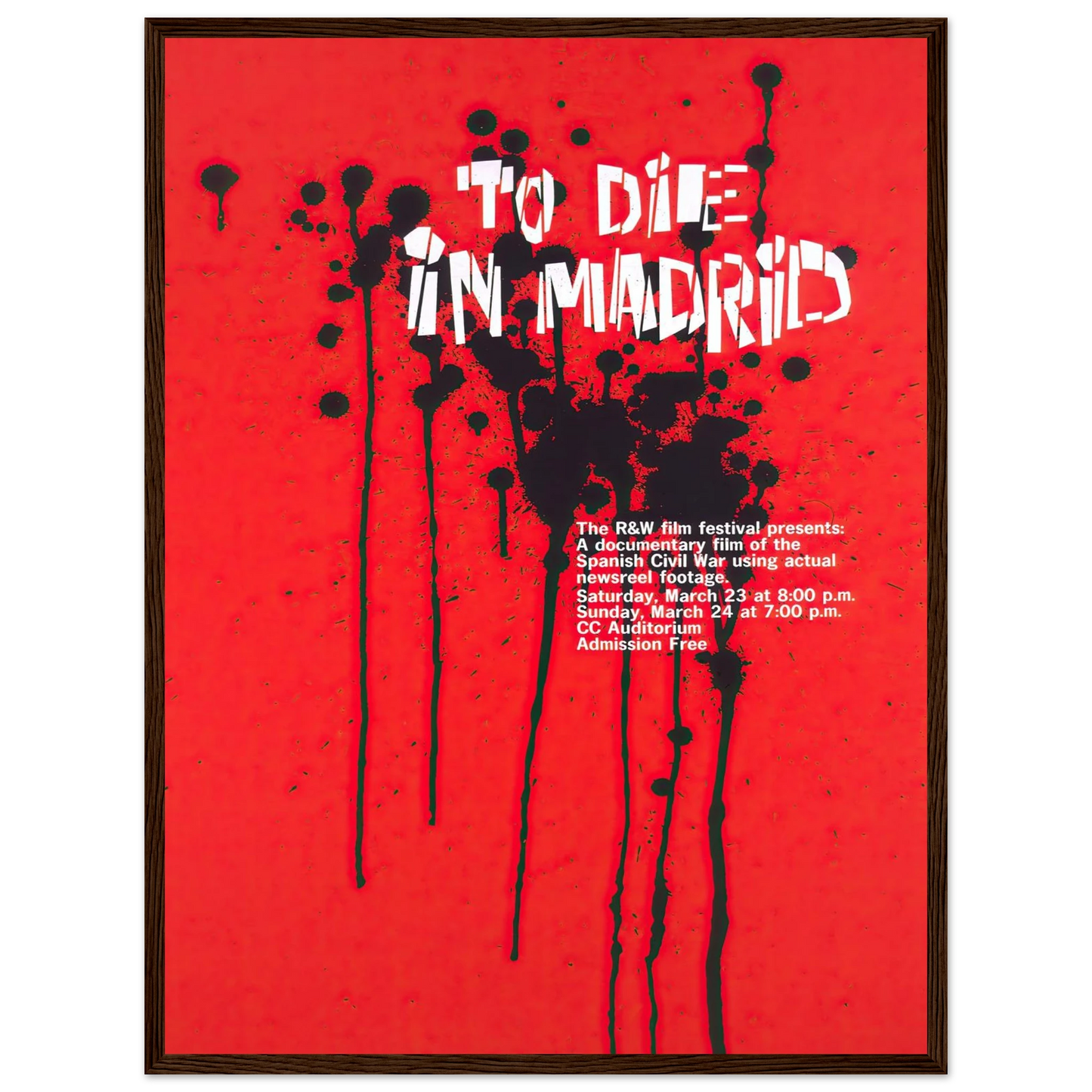 To die in Madrid Art Print | National Institutes of Health-Quipham Collections