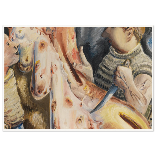 Beim Schlachten (1926) Art Print | Paul Kleinschmidt-Quipham Collections
