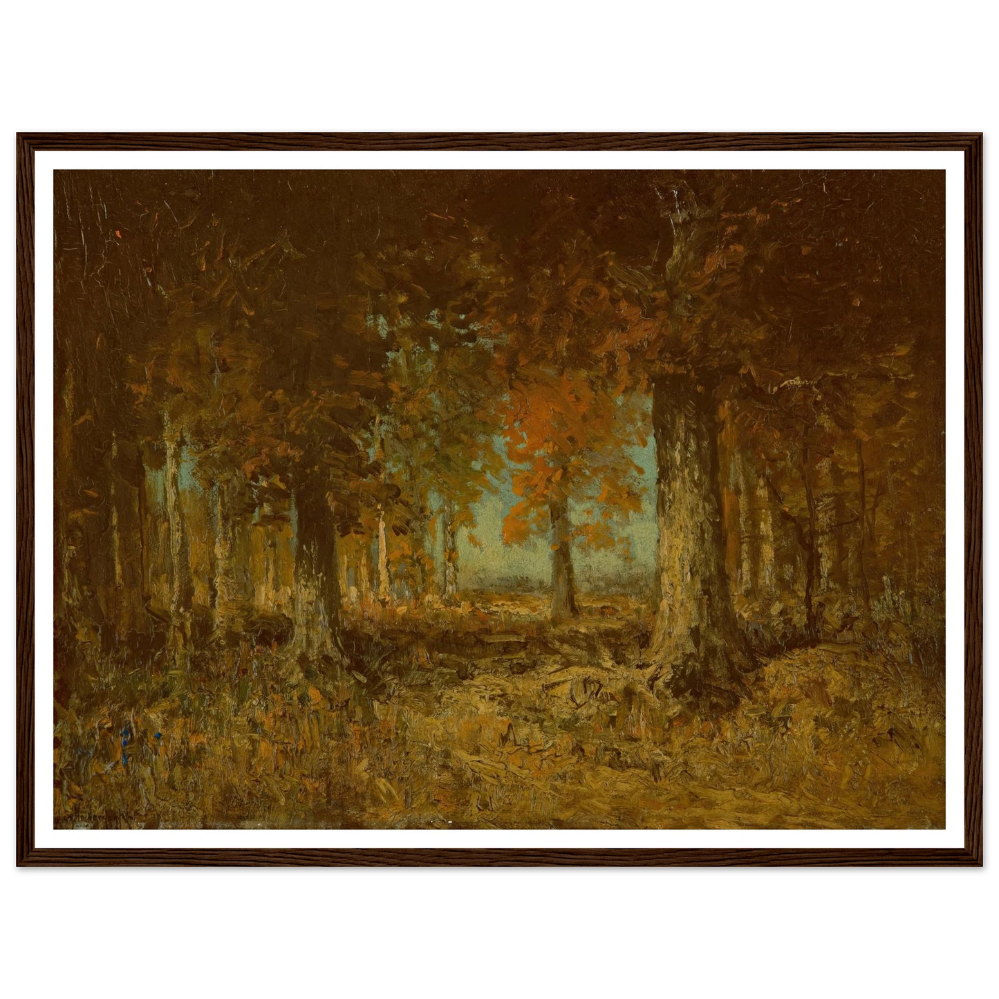 Edge of the Woods (1908) Art Print | Julian Onderdonk-Quipham Collections