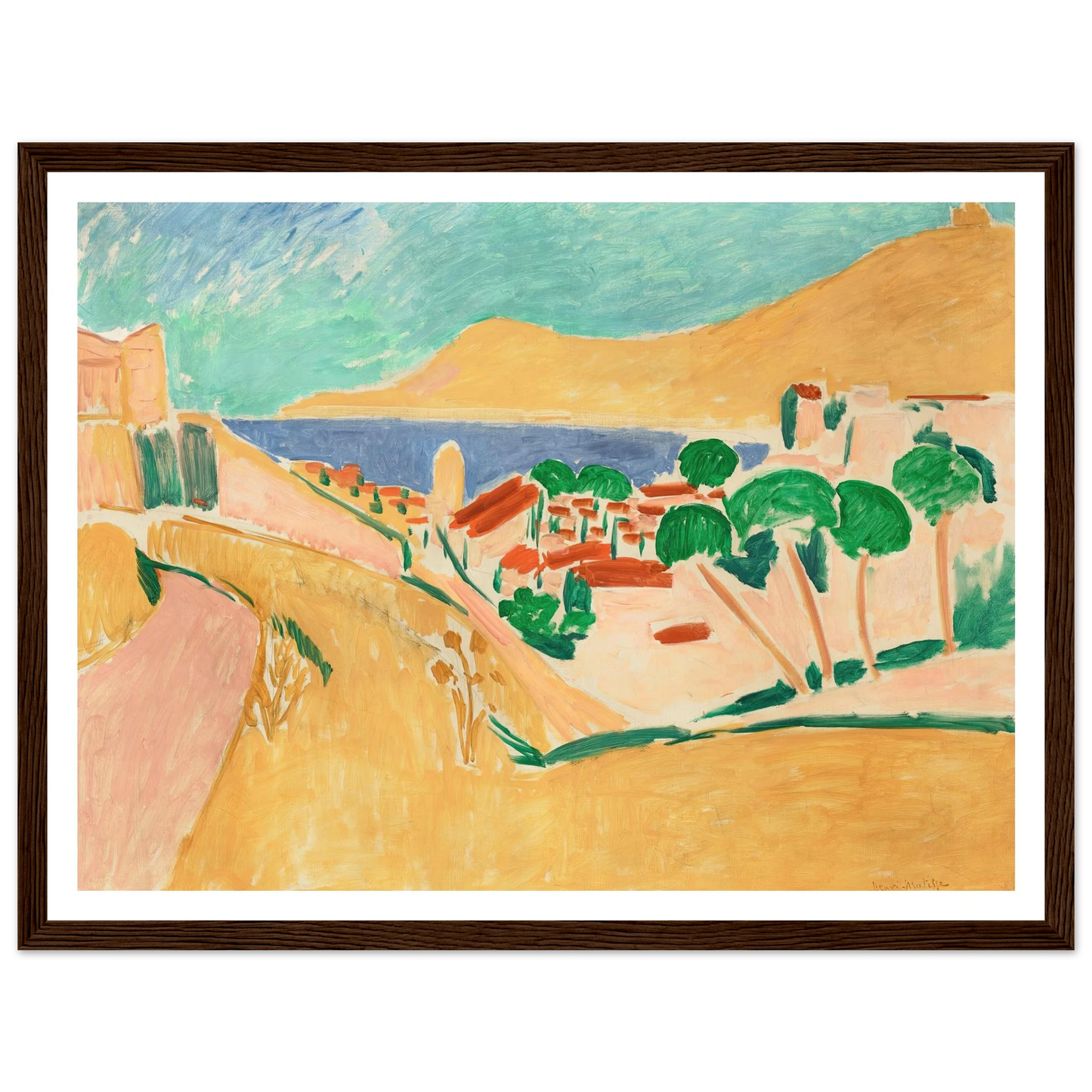 Collioure en août (circa 1911) Art Print | Henri Matisse-Quipham Collections