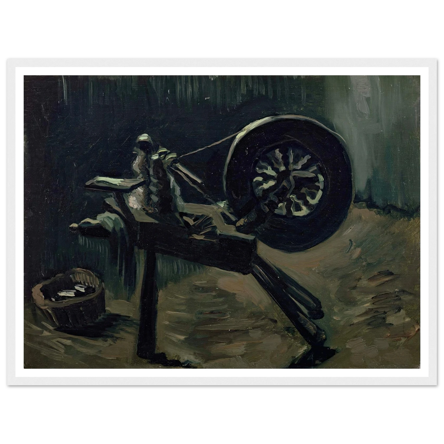 Bobbin winder (1885) Art Print | Vincent van Gogh-Quipham Collections