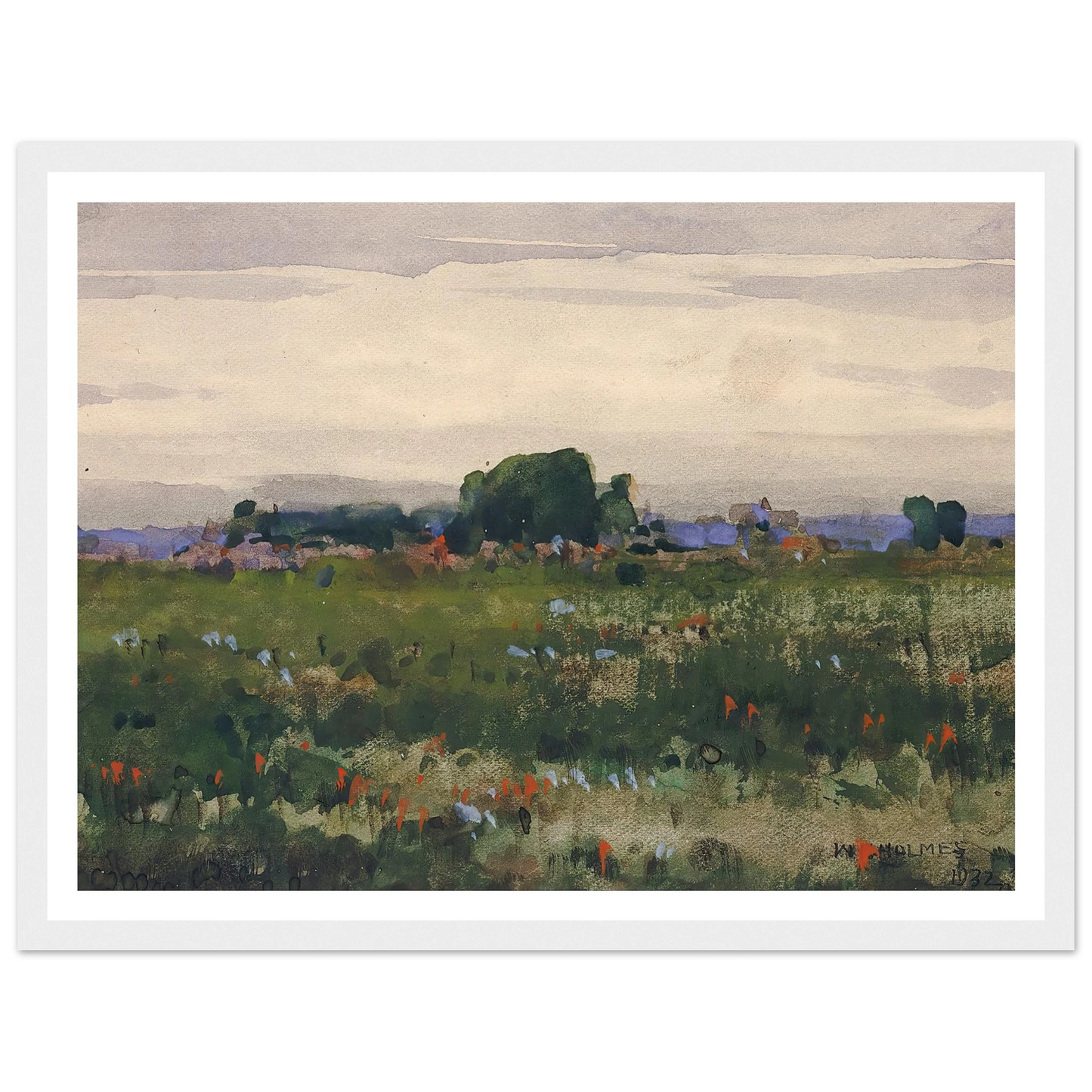 Michigan (1932) Art Print | William Henry Holmes-Quipham Collections