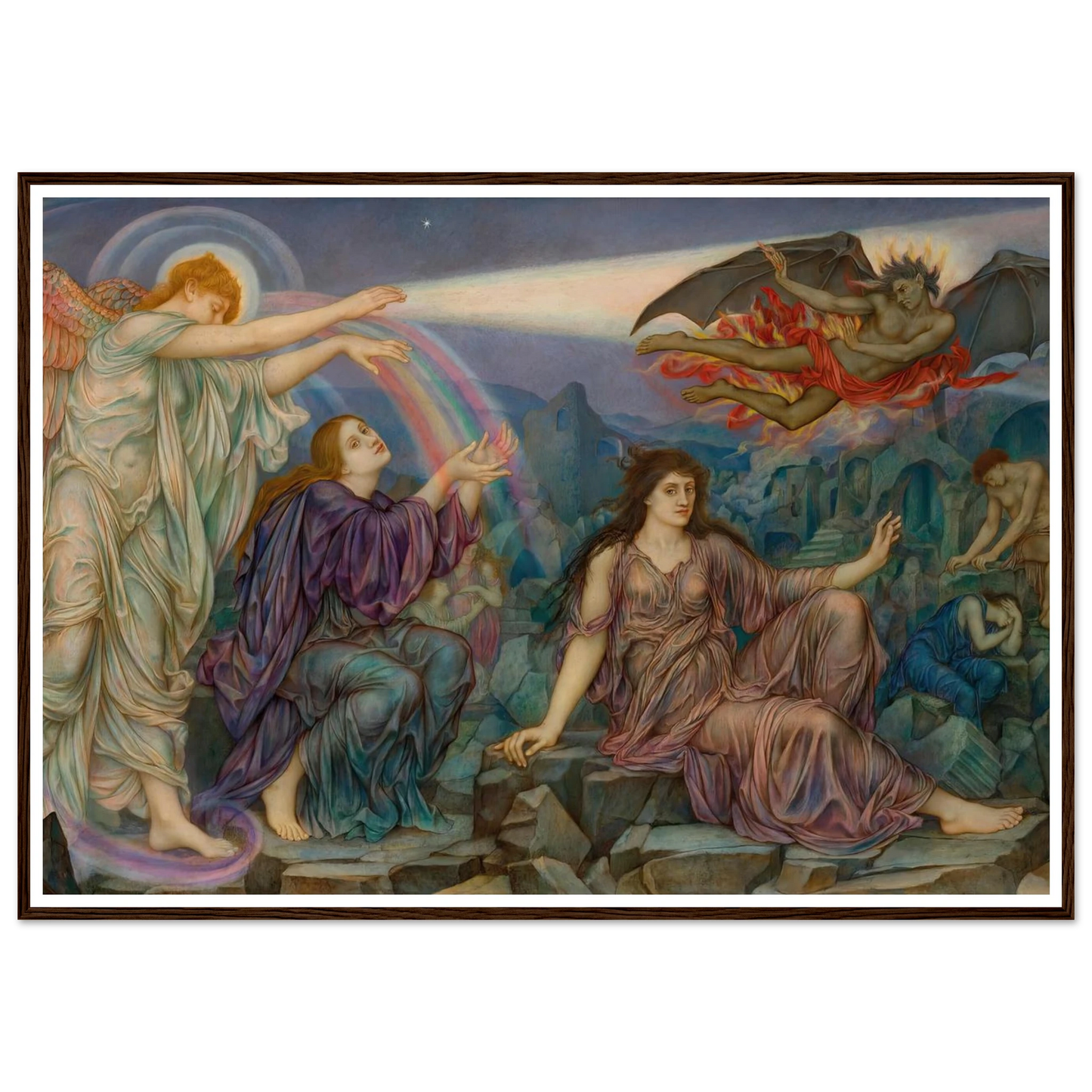 The Search-Light Art Print | Evelyn de Morgan-Quipham Collections