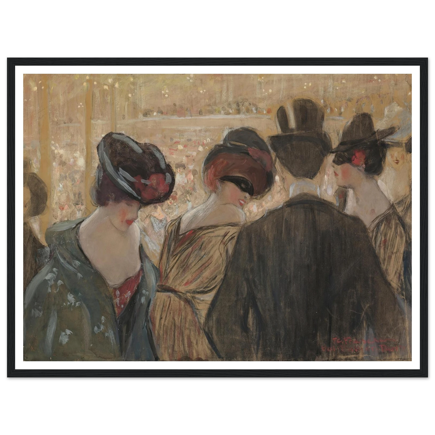 Bal-Bullier, Paris Art Print | Frederick Carl Frieseke-Quipham Collections