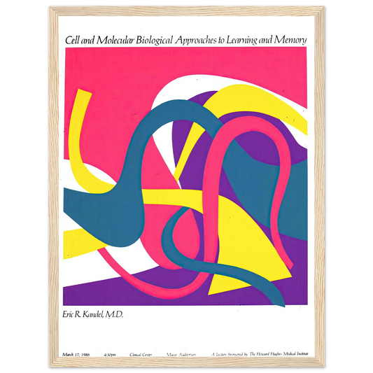 Cell and molecular biological approaches to learning and memory (1986) Art Print | National Institutes of Health - Framed Poster - 30x40 cm / 12x16″ - Black frame