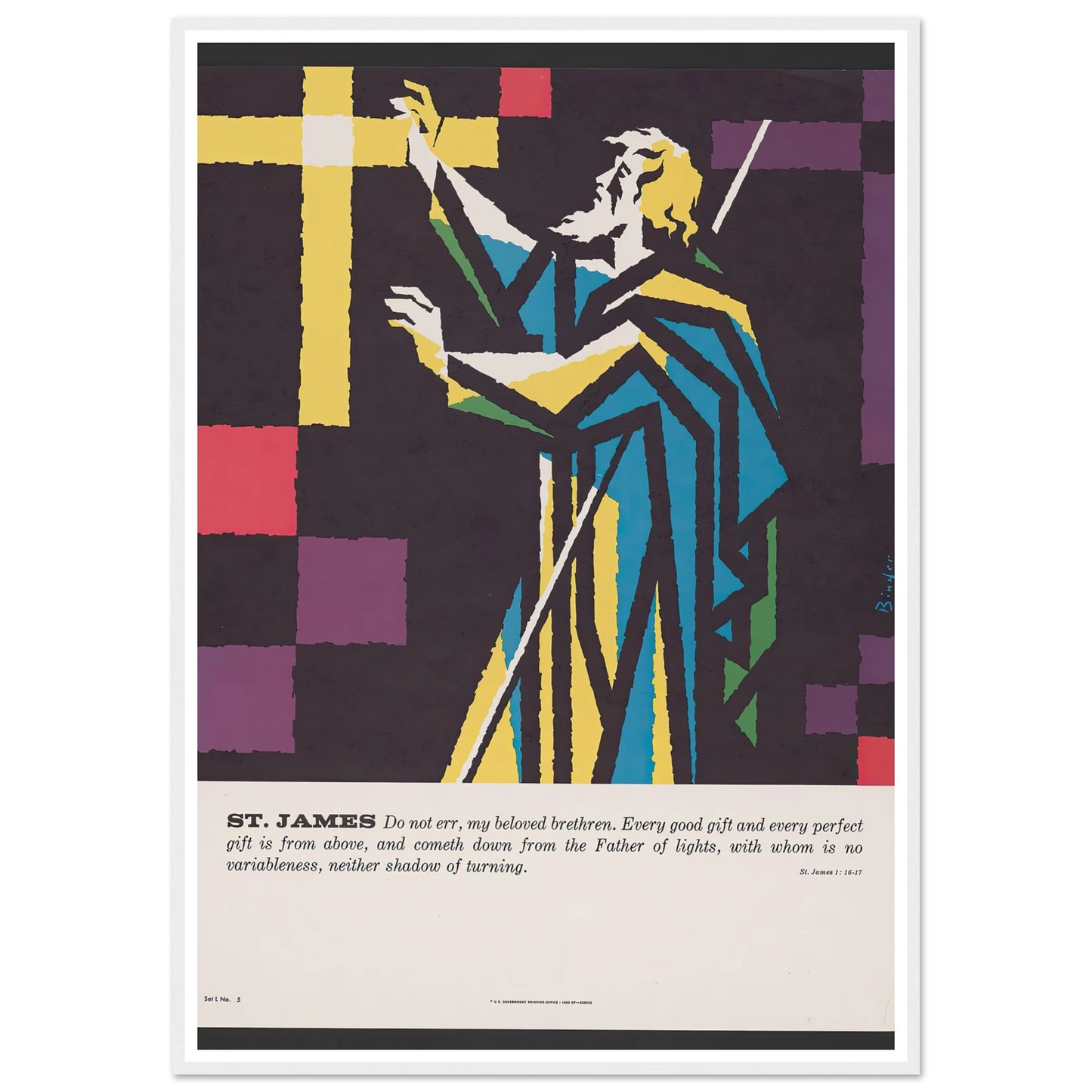 St. James (1962) Art Print | Joseph Binder-Quipham Collections