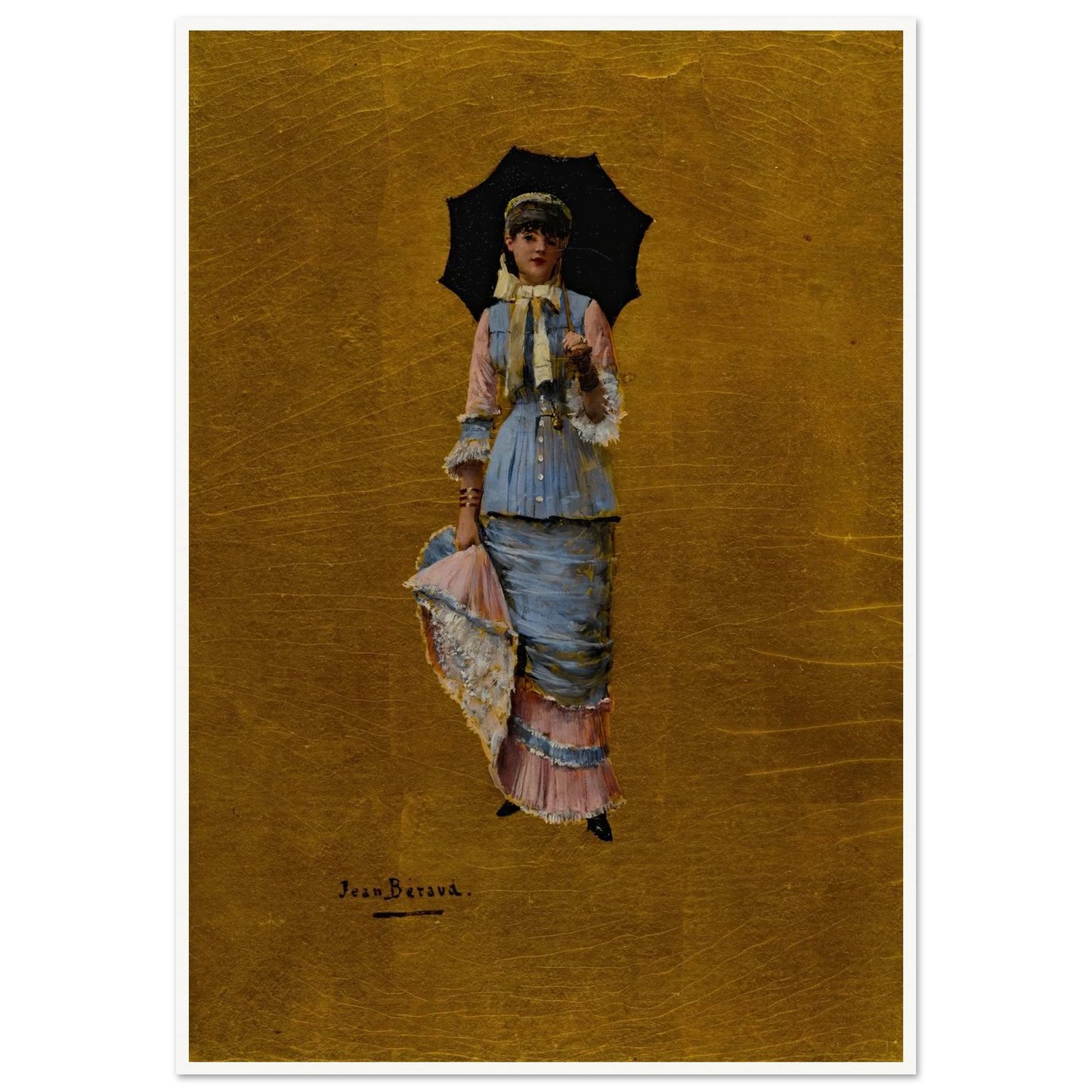 Jeune femme a l’ombrelle Art Print | Jean Beraud-Quipham Collections