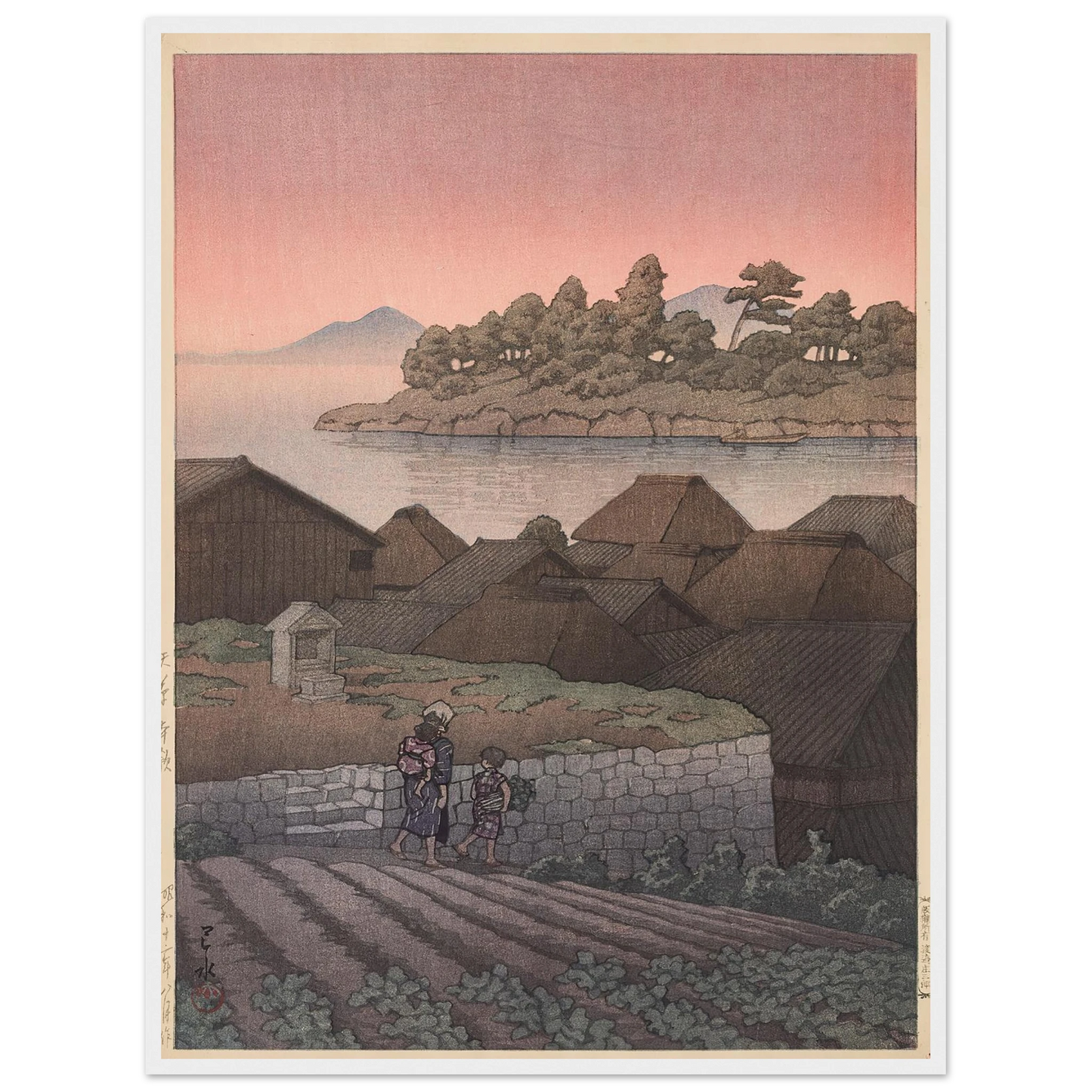 Amakusa Honryo (1937) Art Print | Kawase Hasui-Quipham Collections