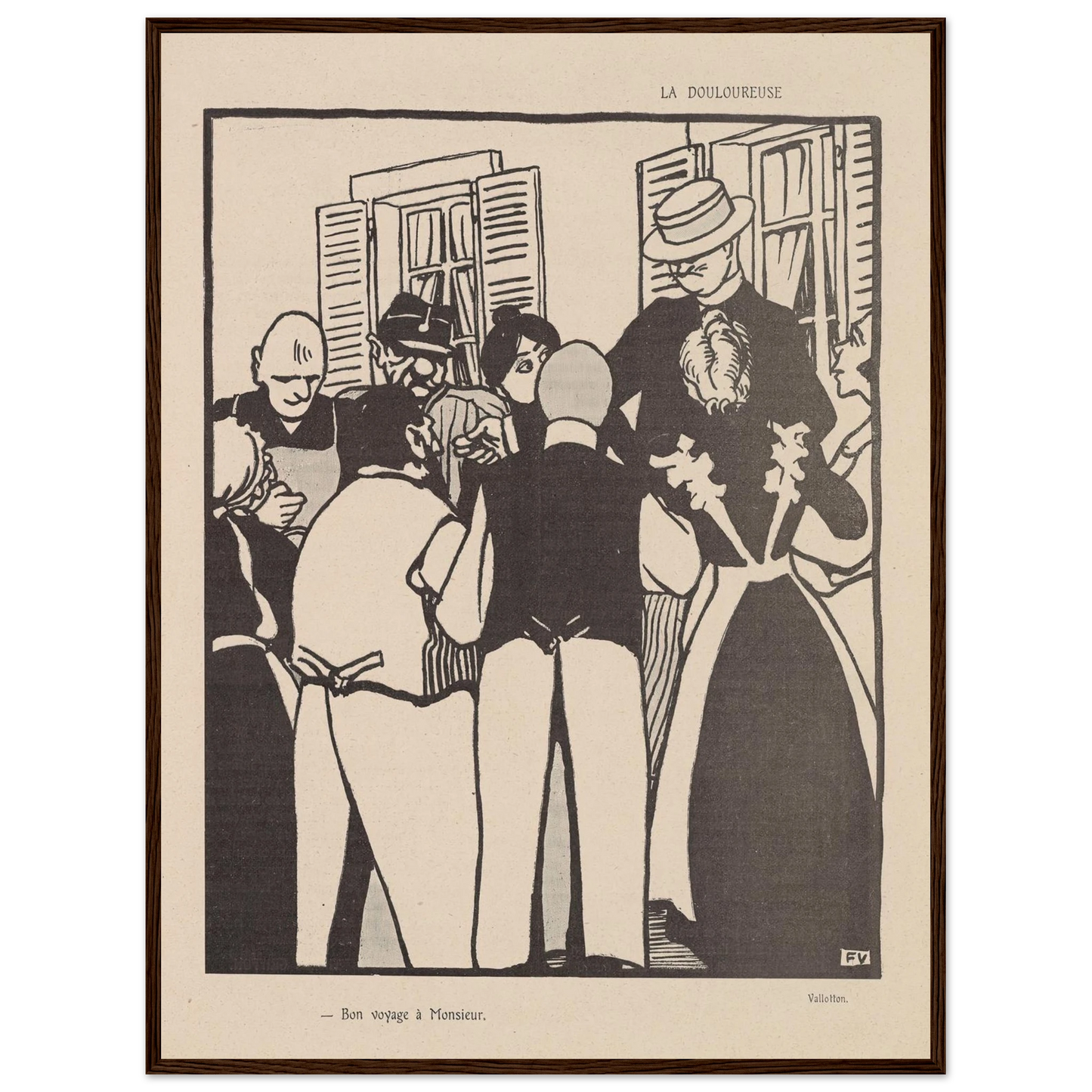 22 août 1903. Art Print | Felix Vallotton-Quipham Collections