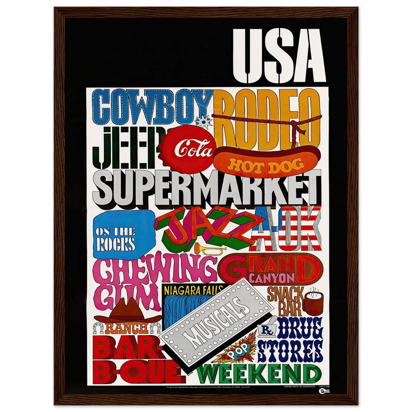 USA Art Print | US Information Agency-Quipham Collections