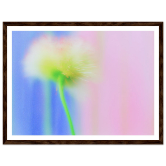 Chlorophyll Whisper - Framed Poster - 30x40 cm / 12x16″ - Black frame
