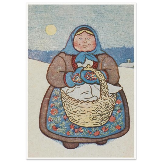 Christmas wife - Framed Poster - 30x40 cm / 12x16″ - Black frame