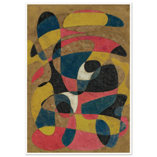 Composition (circa 1939) Art Print | Francis Picabia - Framed Poster - 30x40 cm / 12x16″ - Black frame