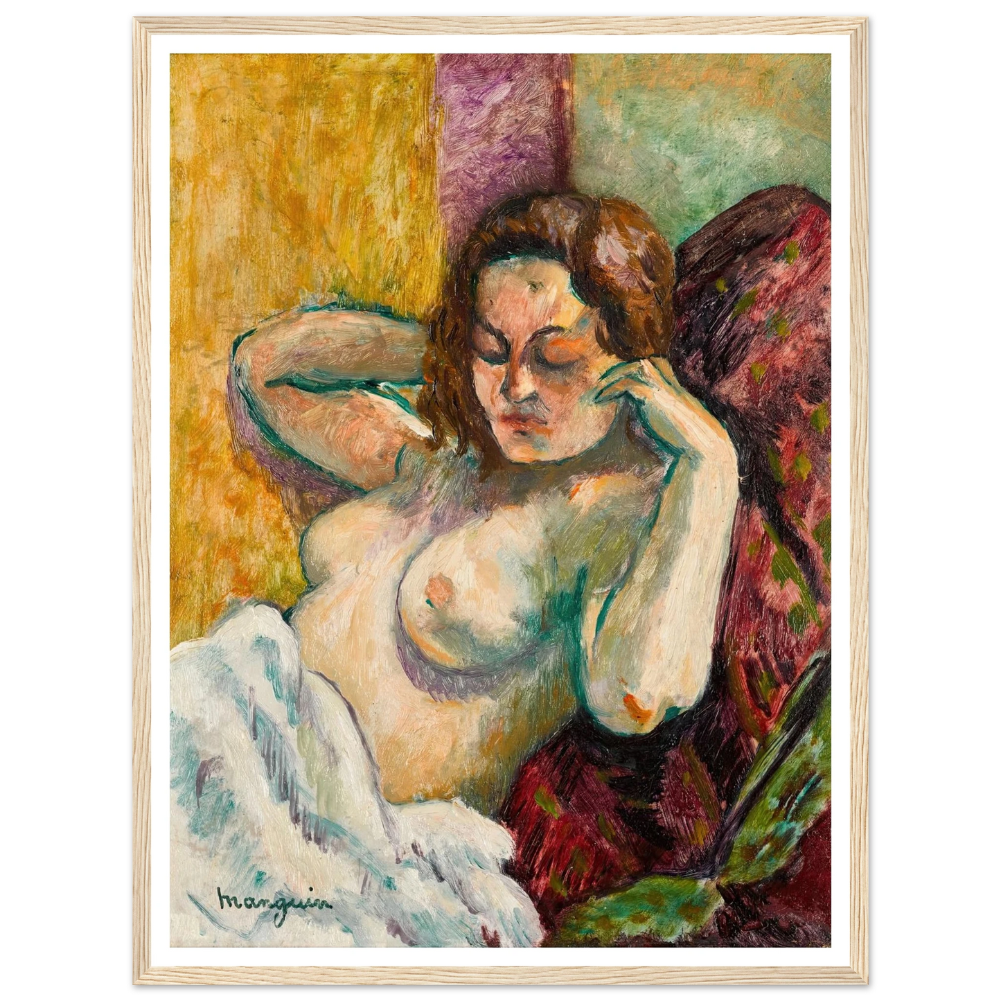 Torse de Vanina (1945) Art Print | Henri Manguin-Quipham Collections