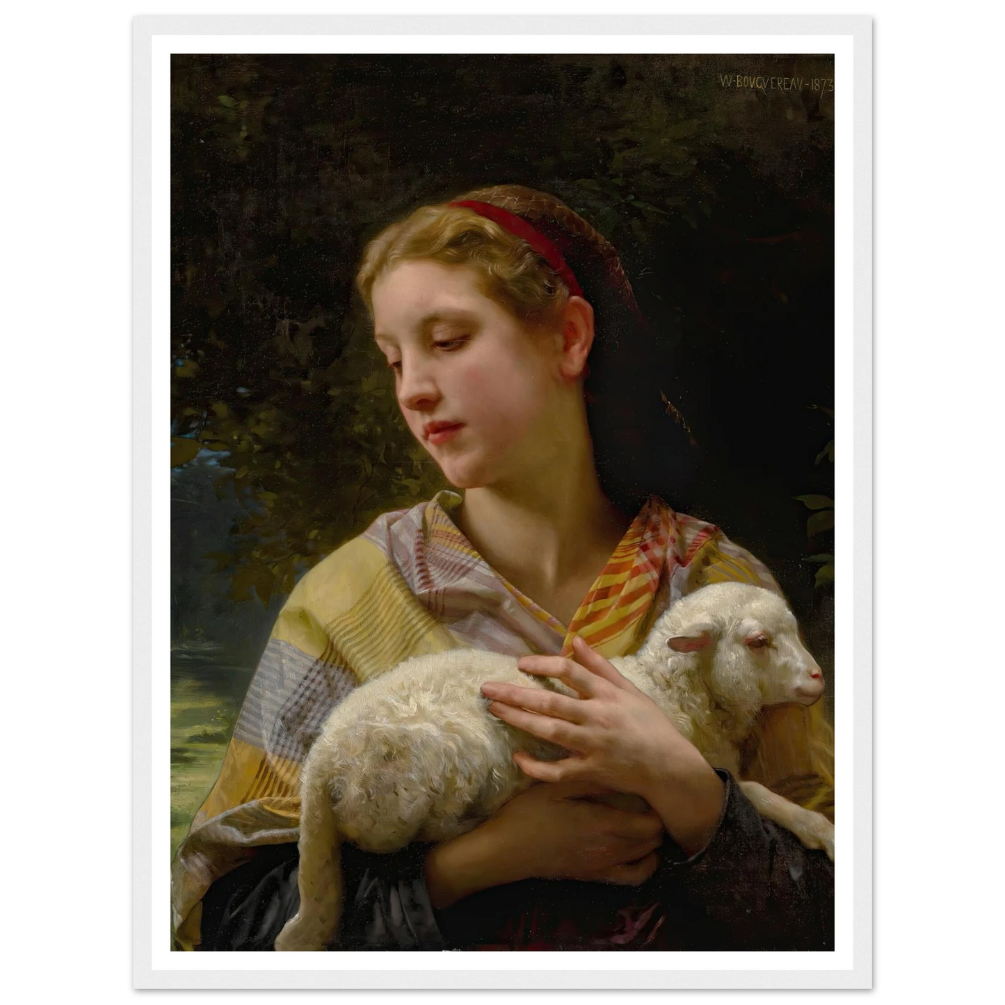 Innocence (1873) Art Print | William Bouguereau-Quipham Collections